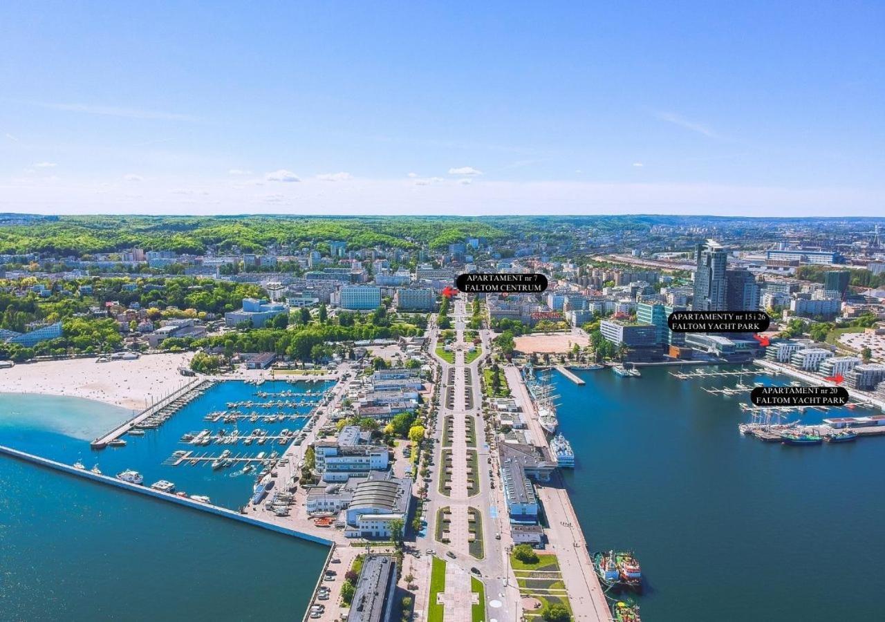 Apartament Faltom 20 Yacht Park Premium Gdynia Exterior foto